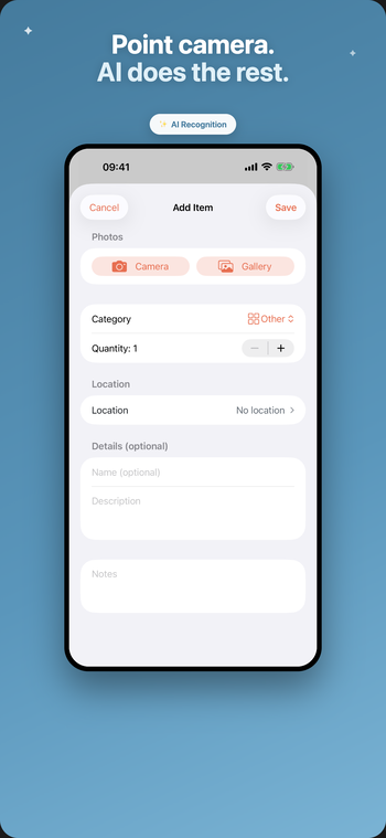 Add item